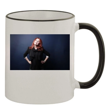 Traci Lords 11oz Colored Rim & Handle Mug