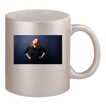 Traci Lords 11oz Metallic Silver Mug