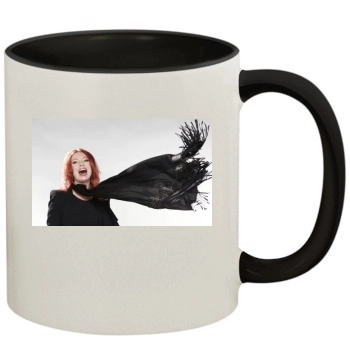 Traci Lords 11oz Colored Inner & Handle Mug