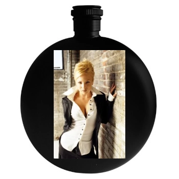 Traci Lords Round Flask