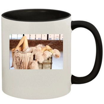 Traci Lords 11oz Colored Inner & Handle Mug