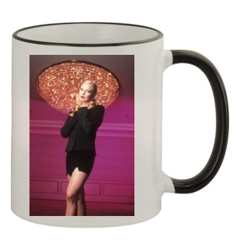 Traci Lords 11oz Colored Rim & Handle Mug