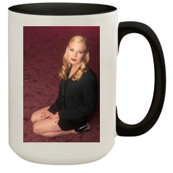 Traci Lords 15oz Colored Inner & Handle Mug