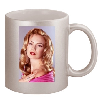 Traci Lords 11oz Metallic Silver Mug