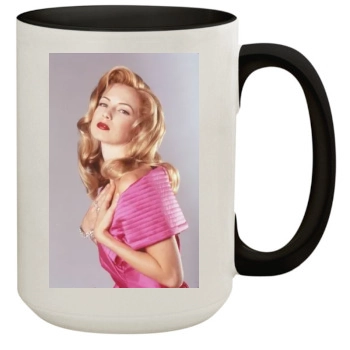 Traci Lords 15oz Colored Inner & Handle Mug