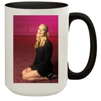 Traci Lords 15oz Colored Inner & Handle Mug