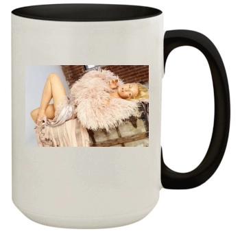 Traci Lords 15oz Colored Inner & Handle Mug