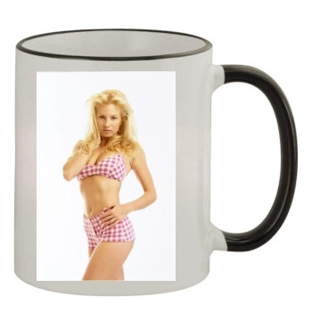 Traci Lords 11oz Colored Rim & Handle Mug