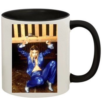 Traci Lords 11oz Colored Inner & Handle Mug