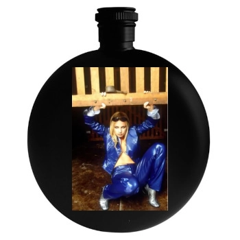 Traci Lords Round Flask