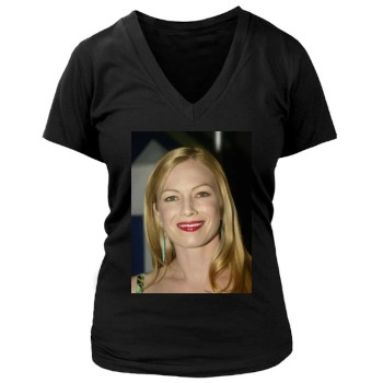 Traci Lords Women's Deep V-Neck TShirt