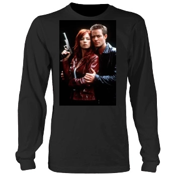 Traci Lords Men's Heavy Long Sleeve TShirt