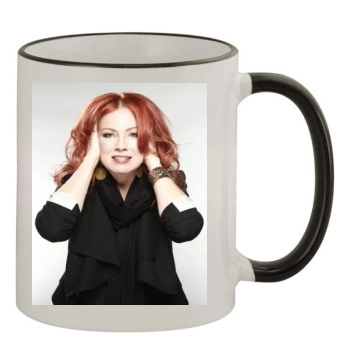 Traci Lords 11oz Colored Rim & Handle Mug