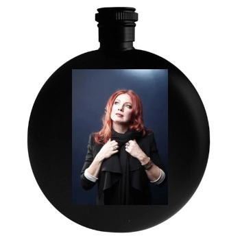 Traci Lords Round Flask