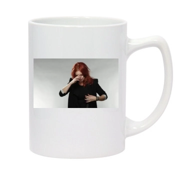 Traci Lords 14oz White Statesman Mug