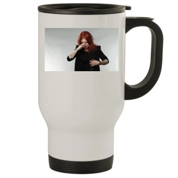 Traci Lords Stainless Steel Travel Mug