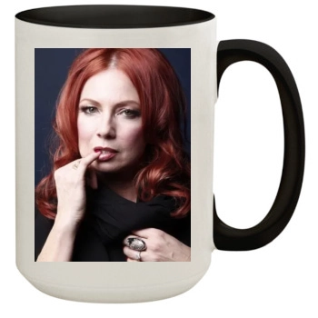 Traci Lords 15oz Colored Inner & Handle Mug