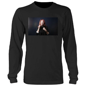 Traci Lords Men's Heavy Long Sleeve TShirt