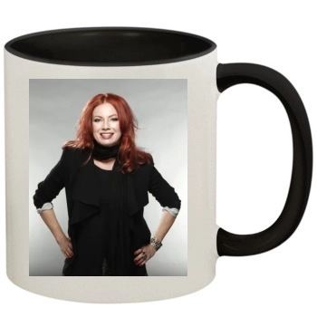 Traci Lords 11oz Colored Inner & Handle Mug