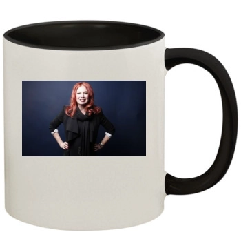 Traci Lords 11oz Colored Inner & Handle Mug