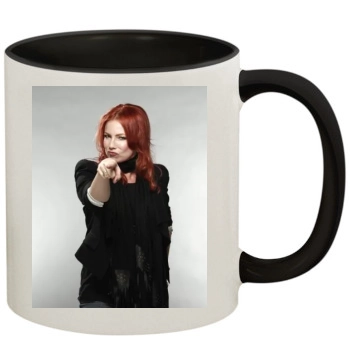 Traci Lords 11oz Colored Inner & Handle Mug