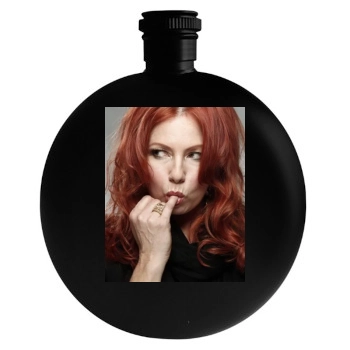 Traci Lords Round Flask