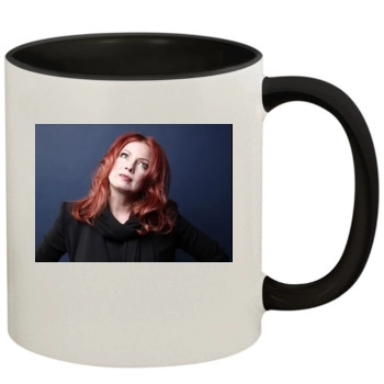 Traci Lords 11oz Colored Inner & Handle Mug