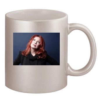 Traci Lords 11oz Metallic Silver Mug