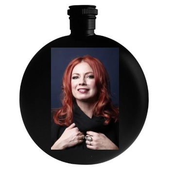 Traci Lords Round Flask