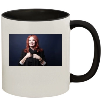 Traci Lords 11oz Colored Inner & Handle Mug