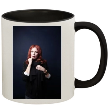 Traci Lords 11oz Colored Inner & Handle Mug