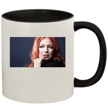 Traci Lords 11oz Colored Inner & Handle Mug