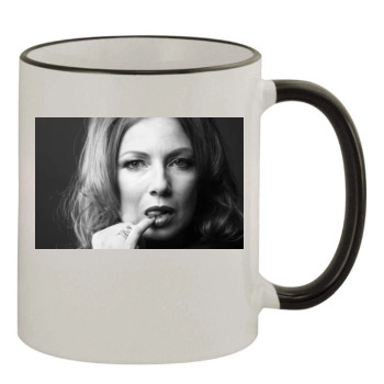 Traci Lords 11oz Colored Rim & Handle Mug