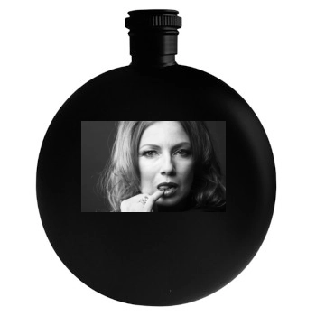 Traci Lords Round Flask