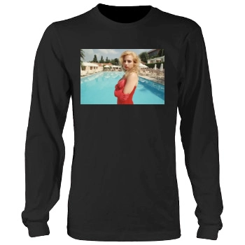 Traci Lords Men's Heavy Long Sleeve TShirt