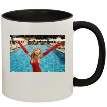 Traci Lords 11oz Colored Inner & Handle Mug