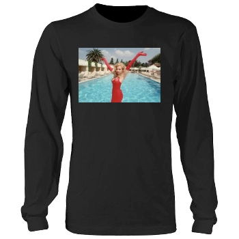 Traci Lords Men's Heavy Long Sleeve TShirt