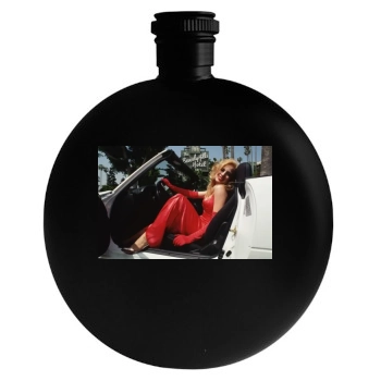 Traci Lords Round Flask