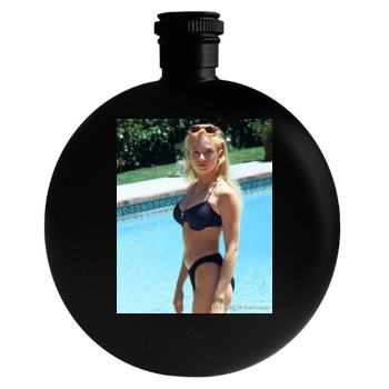 Traci Lords Round Flask