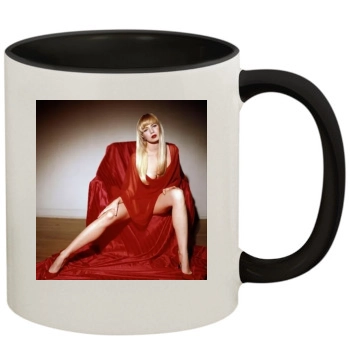 Traci Lords 11oz Colored Inner & Handle Mug