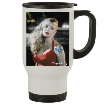 Traci Lords Stainless Steel Travel Mug