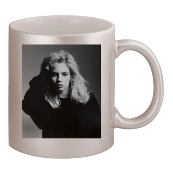 Traci Lords 11oz Metallic Silver Mug