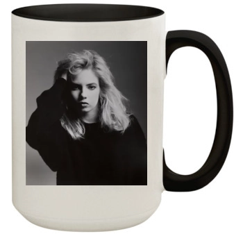 Traci Lords 15oz Colored Inner & Handle Mug