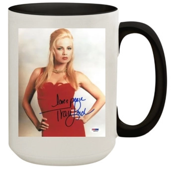 Traci Lords 15oz Colored Inner & Handle Mug