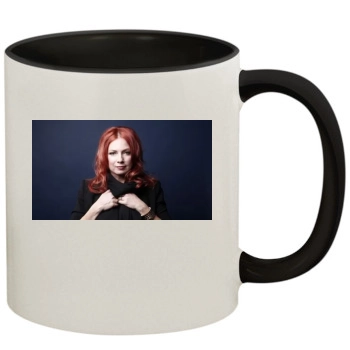 Traci Lords 11oz Colored Inner & Handle Mug