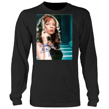 Traci Lords Men's Heavy Long Sleeve TShirt