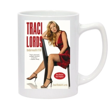 Traci Lords 14oz White Statesman Mug