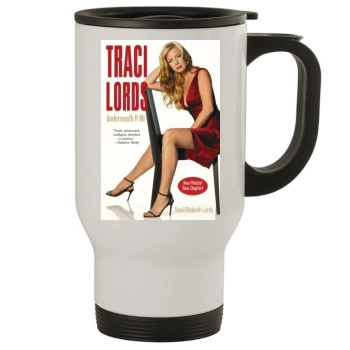 Traci Lords Stainless Steel Travel Mug