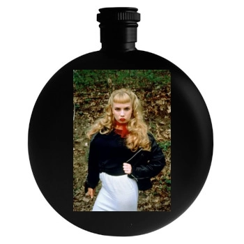 Traci Lords Round Flask