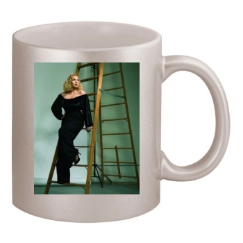 Traci Lords 11oz Metallic Silver Mug